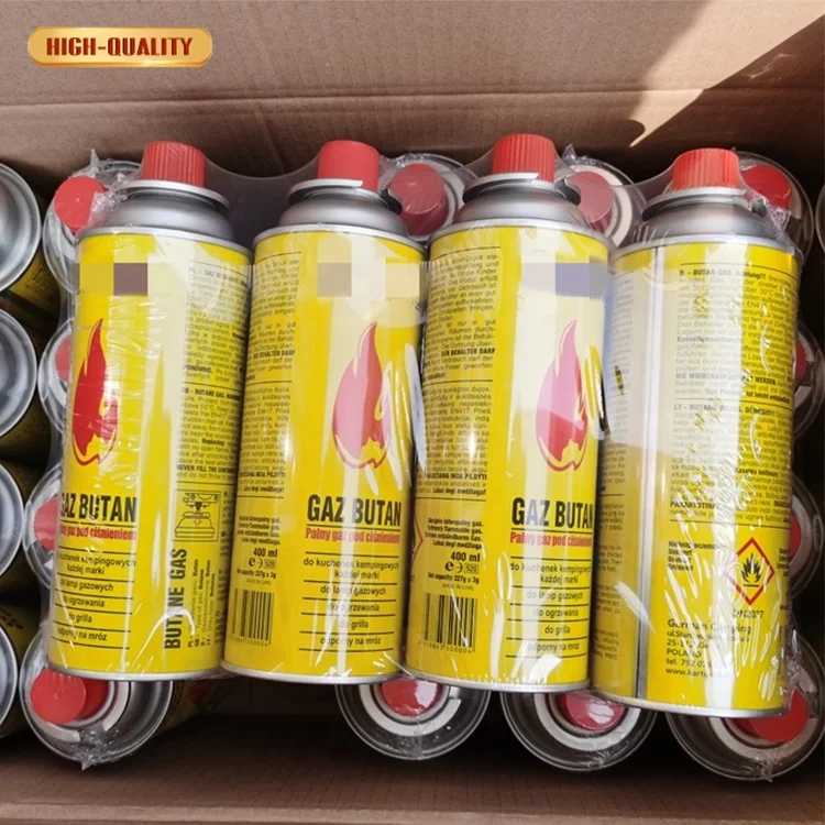 Factory Direct Supply Lighter Gas Refill BBQ Butane Universal Fuel