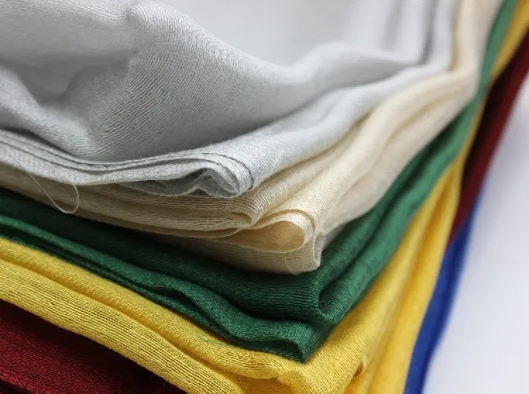 HEFT BOOOGE New Arrival Gradient Colors Silk Blend Long Scarf and Shawl for Women