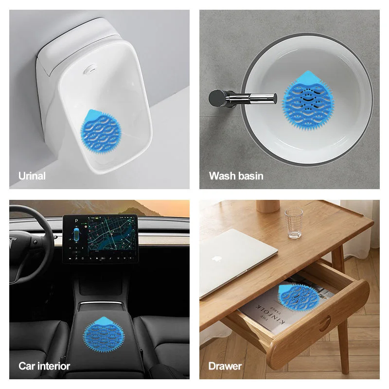 Smarlean Anti-splash Ocean Fragrance Toilet Deodorizer Urinal Screen Mat