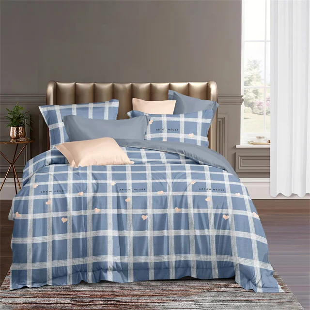 Made in China factory wholesale polyester printed bed sheet