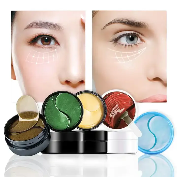 Remove Dark Circle Natural Collagen Sleep Patch Eye Mask Gel Pads Hydrogel Under Eye Patches