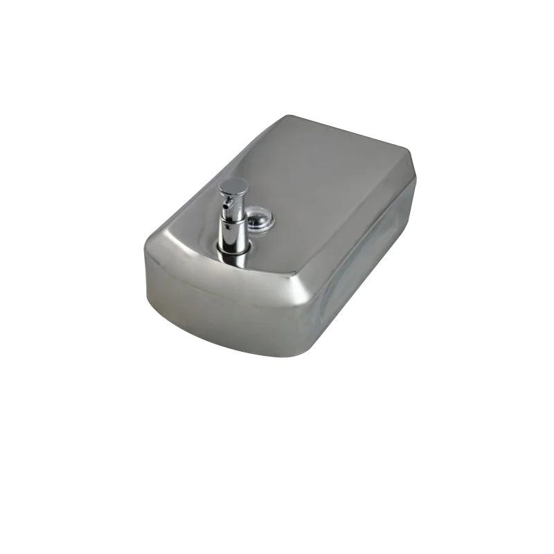 Anti-corrosion 304 Stainless Steel Liquid Manual Soap Dispenser 500ml container hotel toilet motel home sanitizer