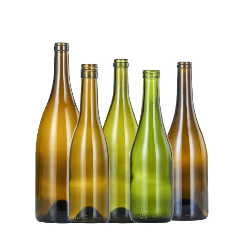 
180ml glass wine bottle750ml burgundy wine bottle1500ml red wine bottle300 juice bottle glass bottle 