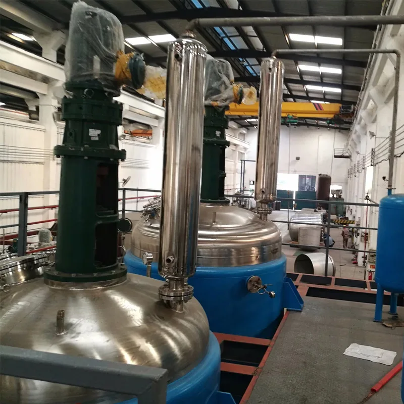 Industrial Scale Leaching Tank Reactor Acid Reactor Electric Polyol Production Line