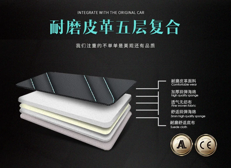 2021 Customized Full Set Luxury Comfortable Car Seat Car Seat Protector Cover