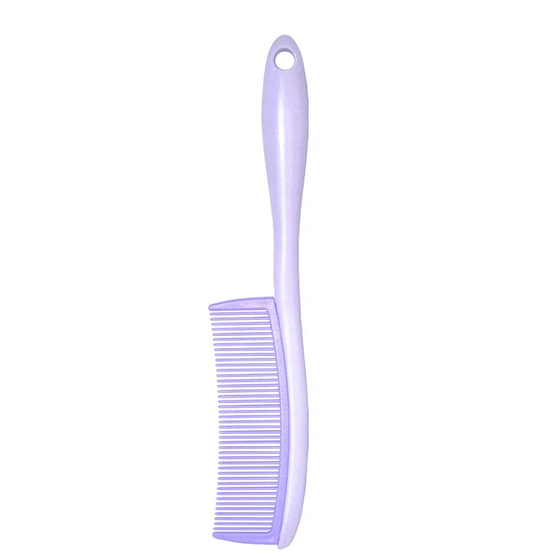 Модная Высококачественная Антистатическая ручка с узкими зубьями, пользовательская салонная целлюлозная ацетатная расческа для волос