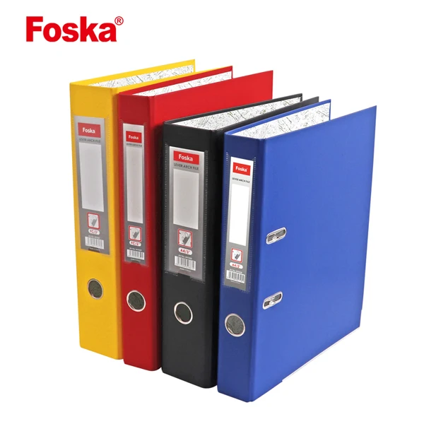 
Foska Stationery One Side PVC office Ring binder Lever Arch File 
