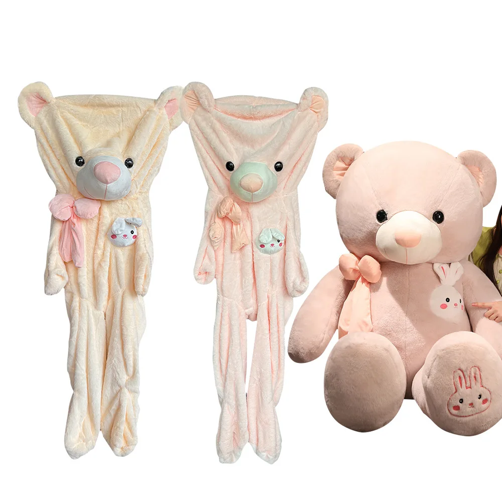 Popular plush bear skin unstuffed kawaii plush toys soft toy skin