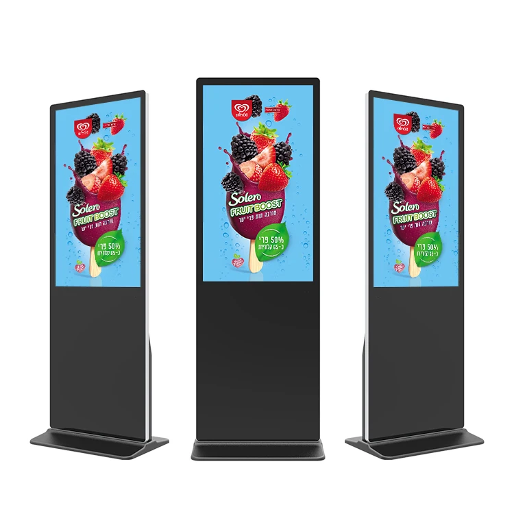 43 дюймов алюминиевый дешевый сенсорный экран ультра тонкий ЖК-digital signage аудио плеер digital