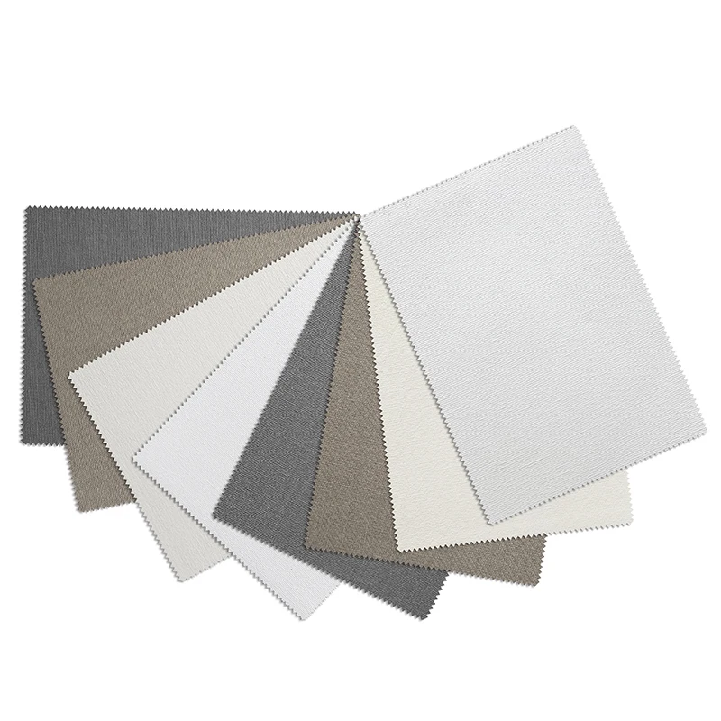 Бесплатный образец ткани для светонепроницаемых или солнцезащитных роликовых жалюзи