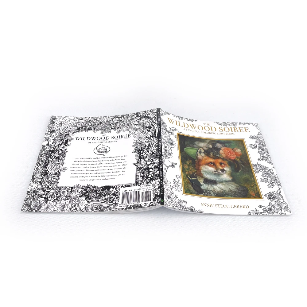 wholesale custom magic water drawing christmas baby child gel pens filling coloring book printing for adults kids