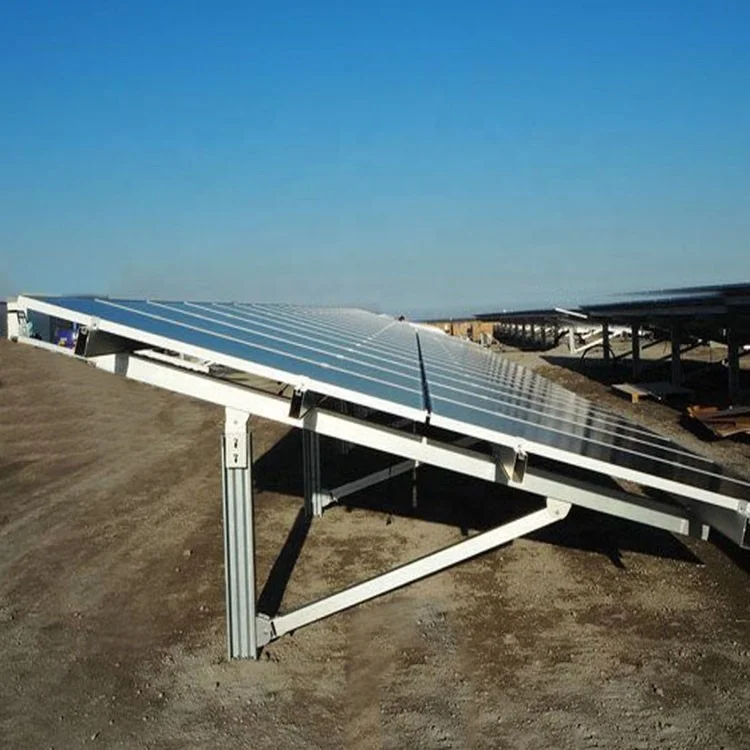 Solar PV C Pile Ground Mounting Structure Solar Panel Pole Mount