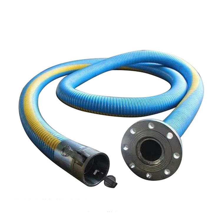 Marine Oil / Fuel Delivery Composite Rubber Suction Hose Anti Static Chemical Transfer Composite Hose