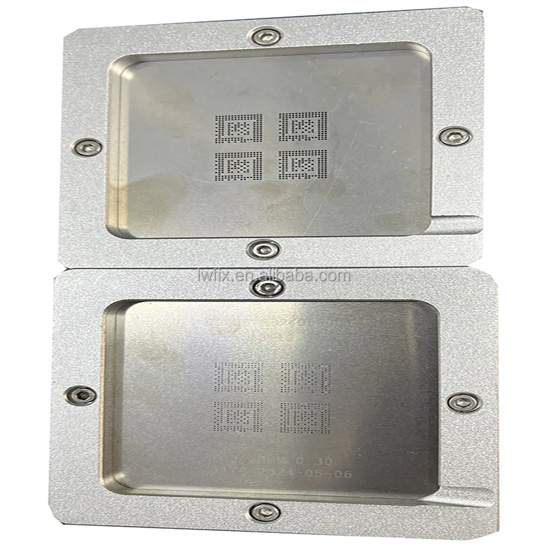 New BGA Reballing Stencil Kits Station for Game Players Switch CPU IC Chip Stencils Pin Solder Tin Plant Net Square