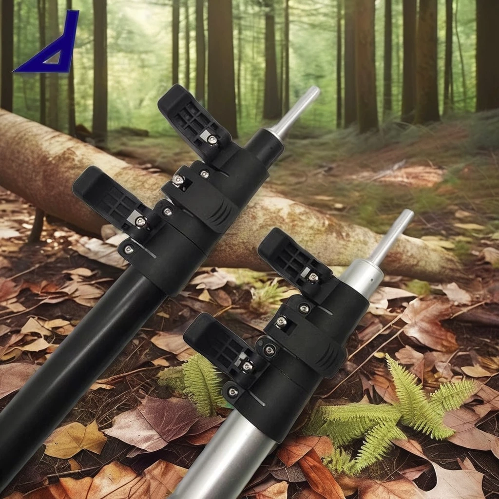 Custom 2800mm Camping Tent Pole Awning Telescopic Flip Lock Pro for Outdoor Use Tent Accessories