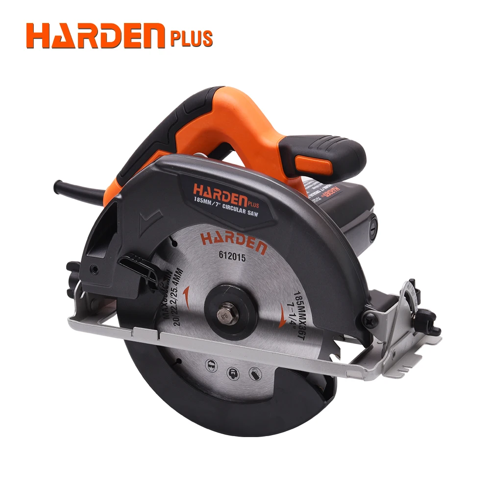 HARDEN электрическая циркулярная пила для резки дерева 185 мм/7 дюймов