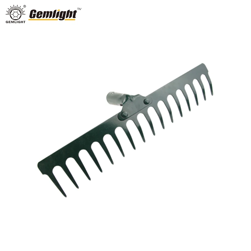 Factory Price 16 Teeth Steel Rake 14 Teeth Garden Tools Steel Agriculture Tool Farming Rake