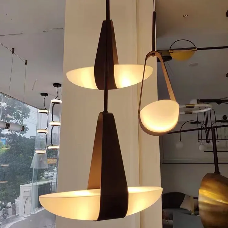 Nordic Style Modern Capsule Alabaster Lamp Indoor Decorative Kitchen Island Living Room Coffee Shop Luxury Pendant Lights