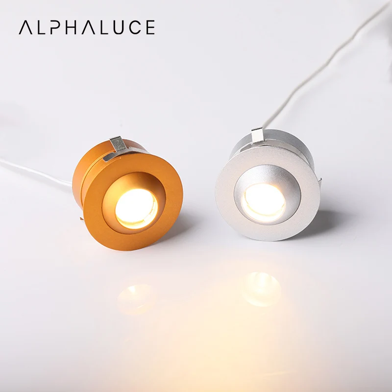 Spots Jewelry Showcase Cabinet Lighting Recessed Mini Cob Downlights Mini Spotlight