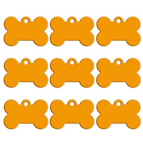 Charm Supplies Personalized Pet Cat Dog ID Tag Collar Accessories Custom Engraved Necklace Chain for Dog Tag Name Products