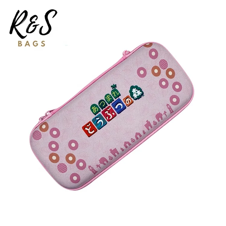 RSBAGS Custom Printed Protective Hard Shell Animal Crossing Games Travel Carrying Case For Nintendo-Switch NS Lite