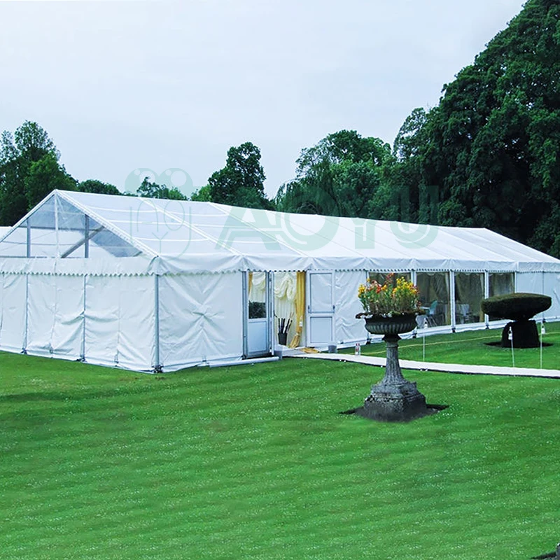 Wholesale Luxury Wedding Tents Clear Pvc Fabric With 500 Seats Guests For Outdoor Party