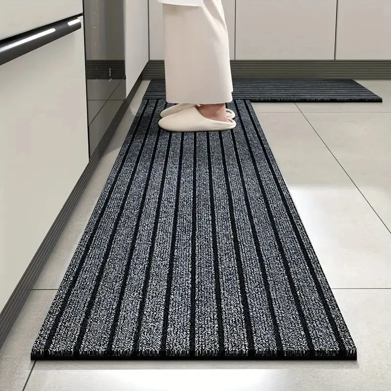 One piece kitchen carpet non-slip kitchen carpet floor mat oil-proof anti-slip waterproof easy maintenance suitable for kitchen
