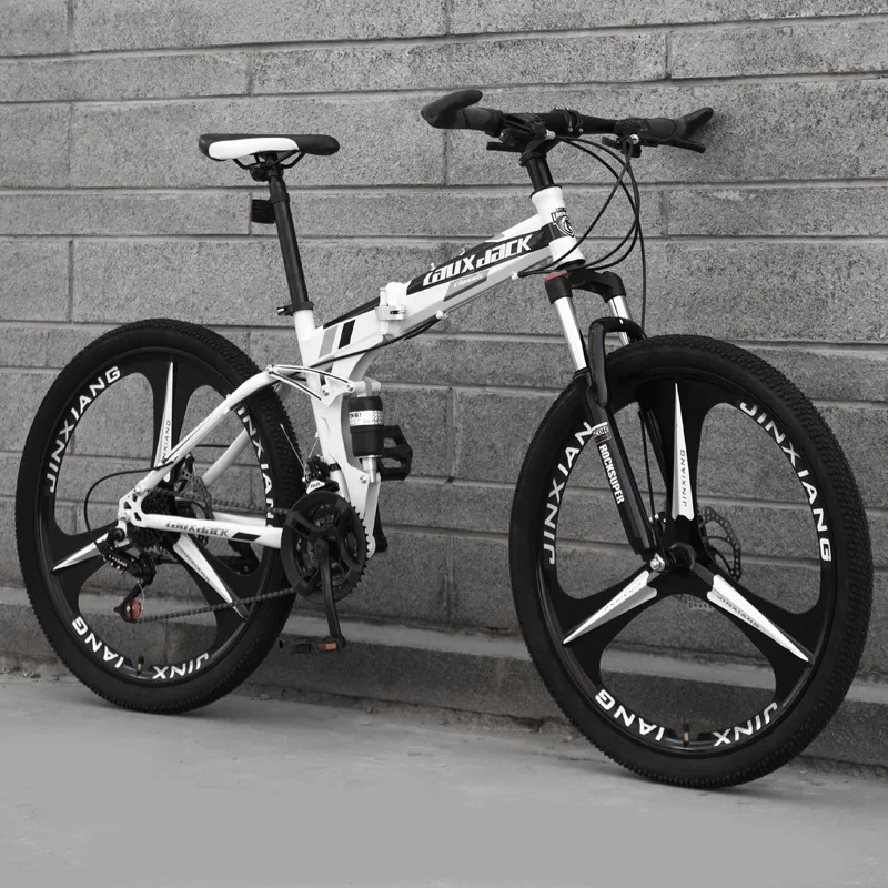 Folding bicycle adult variable speed mountain off-road bike men and women lightweight bicycles