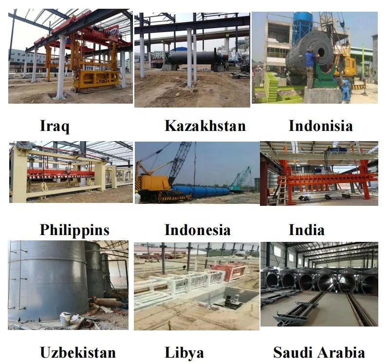 autoclaved aerated concrete machine and gas block making machine and aac bricks plant