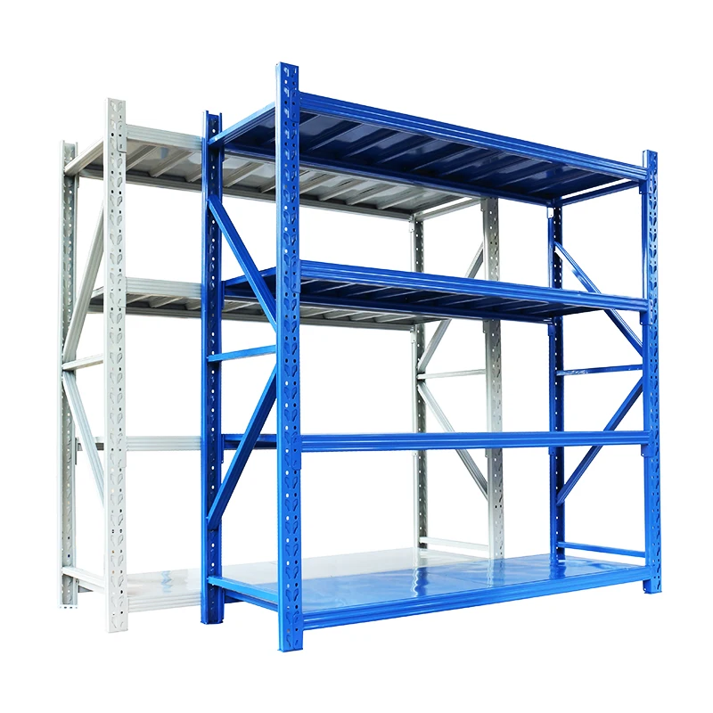 Corrosion Protection Industrial multi layer Warehouse Selective Steel Pallet shelves light duty metal storage shelf rack