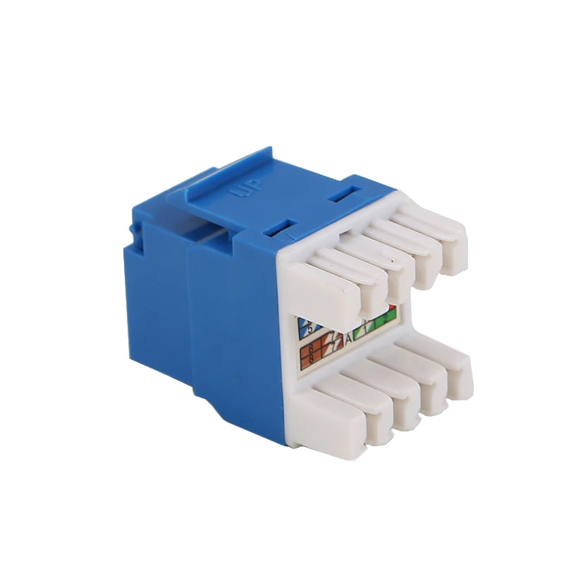 Заводской соединитель сетевой Ethernet pass fluke AMP интерфейс 180 градусов RJ45 jack cat6 модуль cat5e keystone