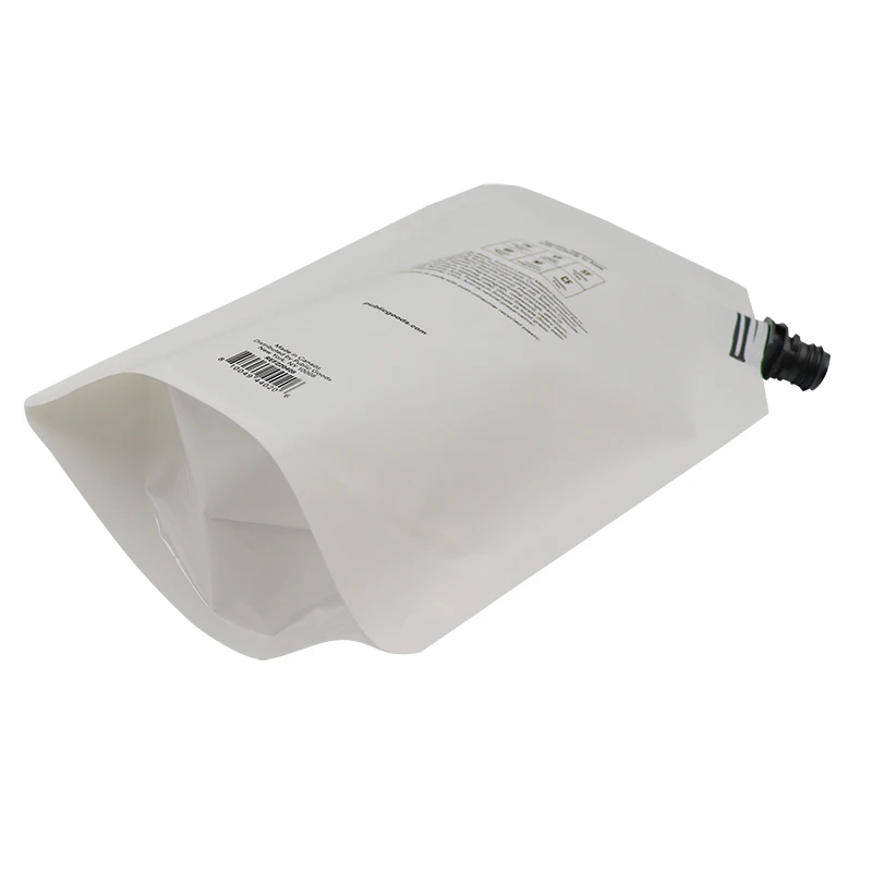 YLT Plastic Detergent Doypack Stand Up Spout Cosmetic Wash Soap Bag Scrub Packaging Laundry Spouted 1l Liquid Refill Pouch