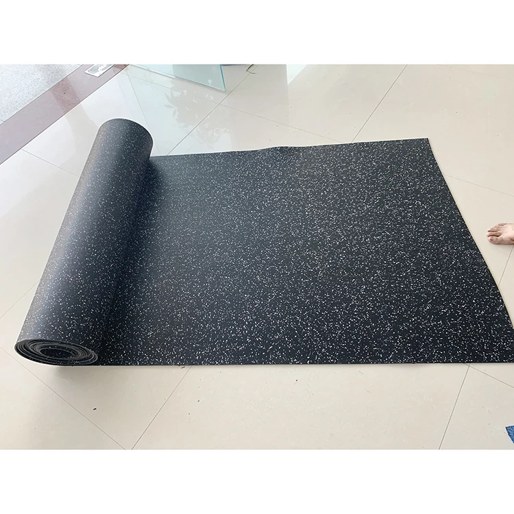 New product durable gym EPDM rubber flooring roll mat shock resistance sound insulation