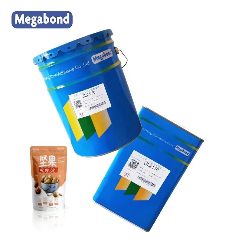 JL2170 solvent based resin adhesive with good coating performance for flexible plastic film laminating adhesive