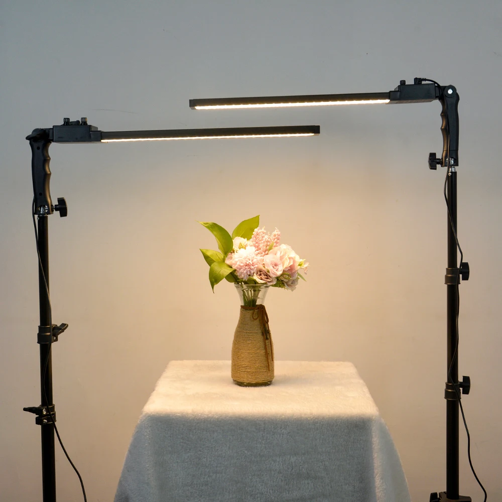 lights for photography studio film photography equipment led flash light with stand phone
