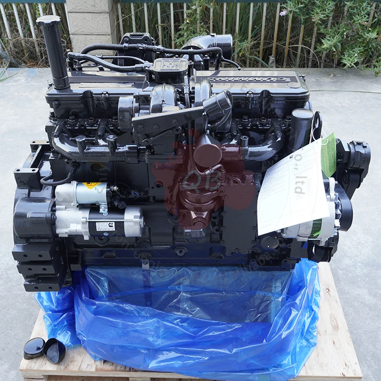 Motor QSC8.3 CPL3287 194KW 1950RPM Cummins Engine QSC 83 260hp diesel engine QSC8.3 for construction machine SAA6D114E-3