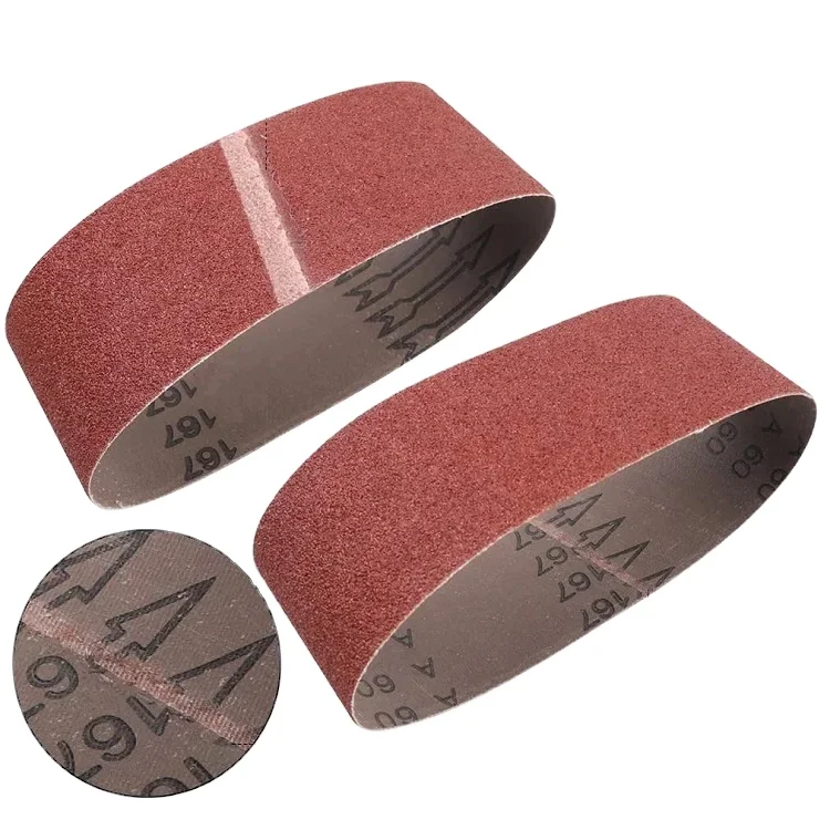 Glass Sanding Belt Jointing the Sanding Belts Polishing Aluminum Oxide Sanding Belts plastic Polish