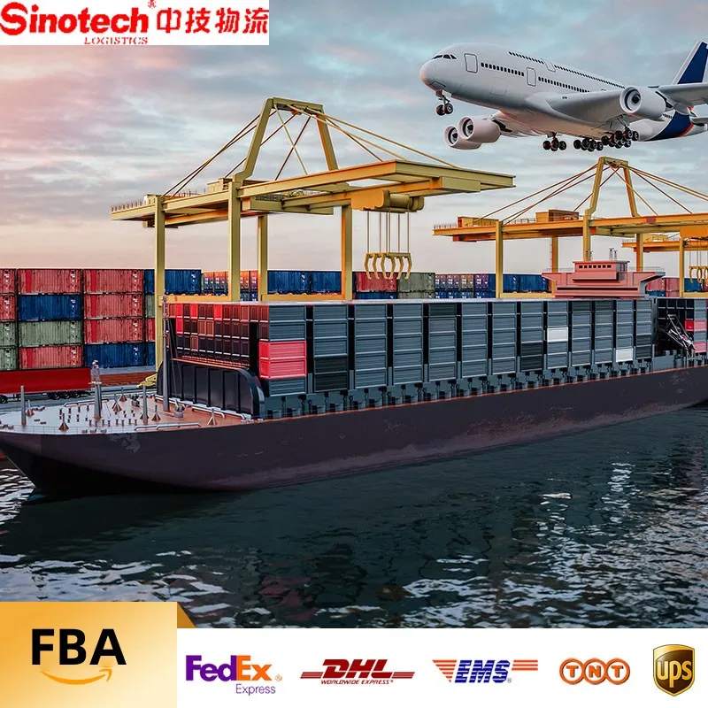 International logistics DHL FEDEX express shipping Air shipment door to door Freight forwarder China to USA/EU/CA/AU