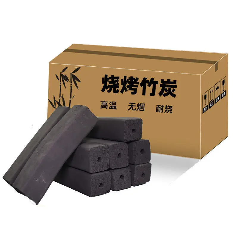 Уголь для барбекю оптом открытый специальный бездымный воспламеняющийся сгорающий бытовой бамбуковый уголь механизм уголь