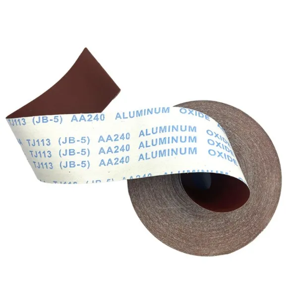 200mmx 50m Abrasive Cloth roll Gxk51 Wood Polishing Aluminum Oxide 80 Grit Sanding rolls Color Red sand Cloth roll