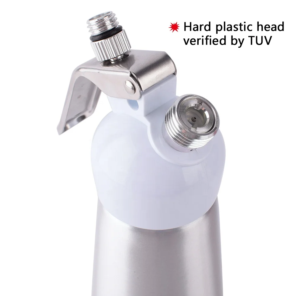 Custom 500ml Aluminum Cream Chargers Whipper Whipped Cream Dispenser
