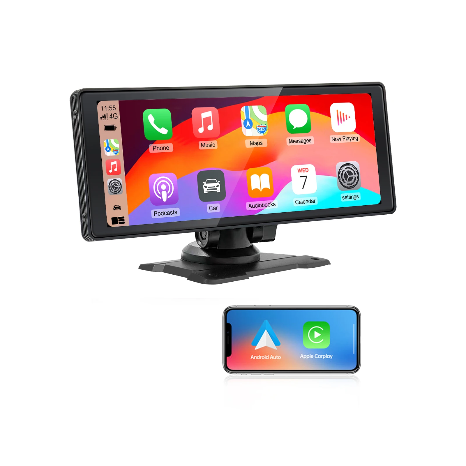 10.26inch Android Auto carplay Stereo universal Bt Fm Dsp Radios Para Multimedia Video Car Dvd Player