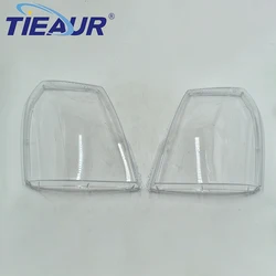 TIEAUR Transparent Plastic Car Headlight Lens Cover for ESCALADEE 2007-2014 Year