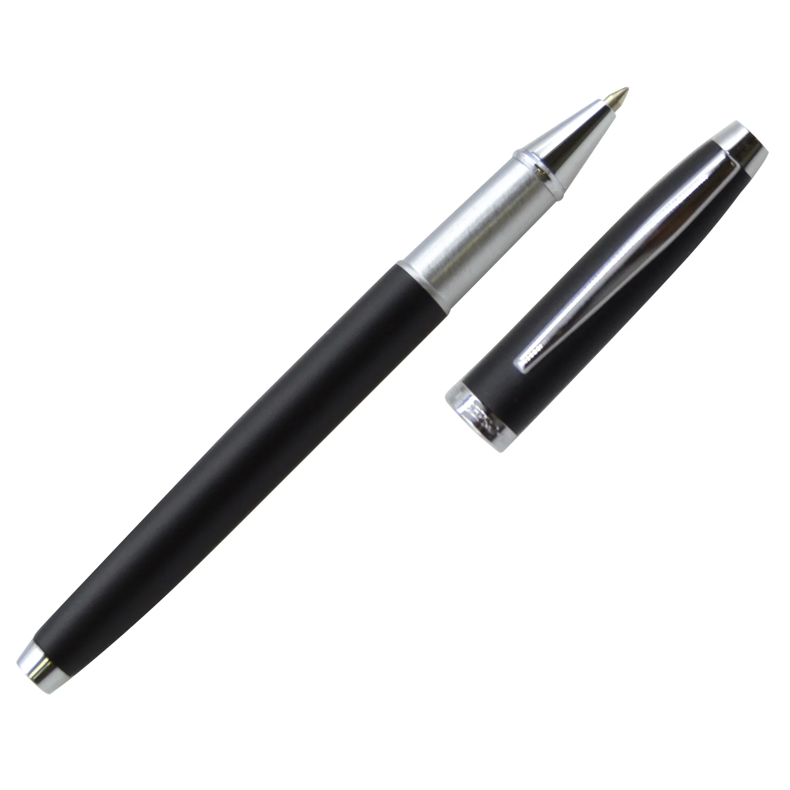 Luxury Chrome Stylish Elegant Metal Roller ball Pen With Customized Laser Logo