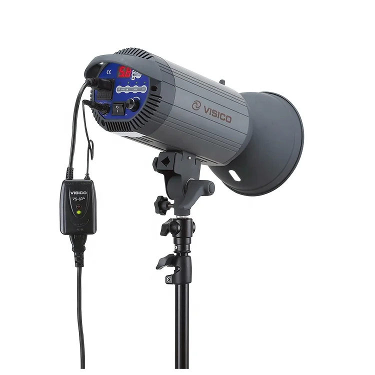 Вспышка для профессионального студийного фотооборудования VISICO 600W