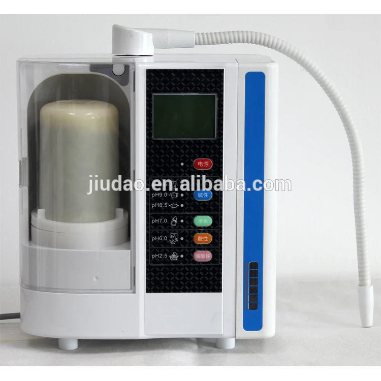 Hot Selling High Quality 7 plates electrodebath Titanium platinum plate pH2.5-11 multifunctional alkaline water machine