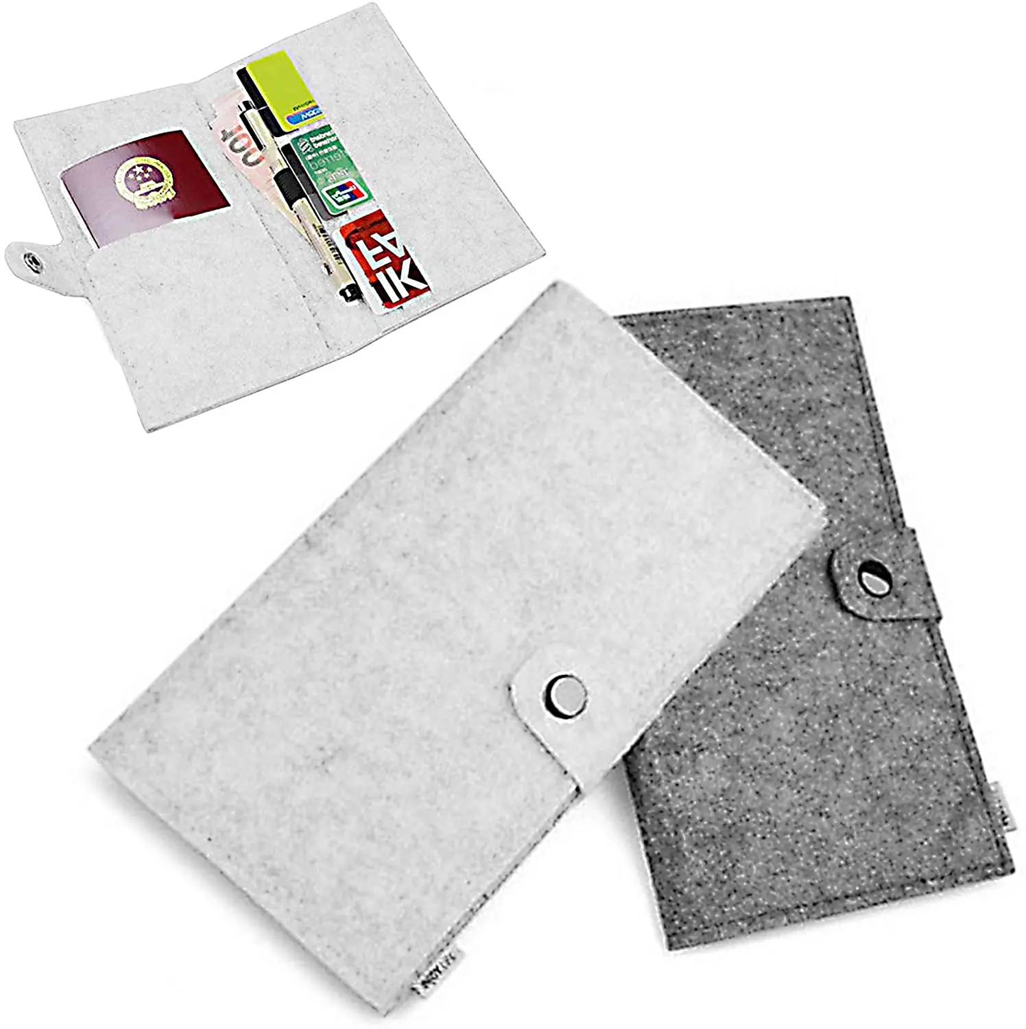 Felt Pen Bag Wallet Packaging Bag/Promotional Bag Felt Pencil Case /fashion felt wallet card bag custom felt coin pouch bag