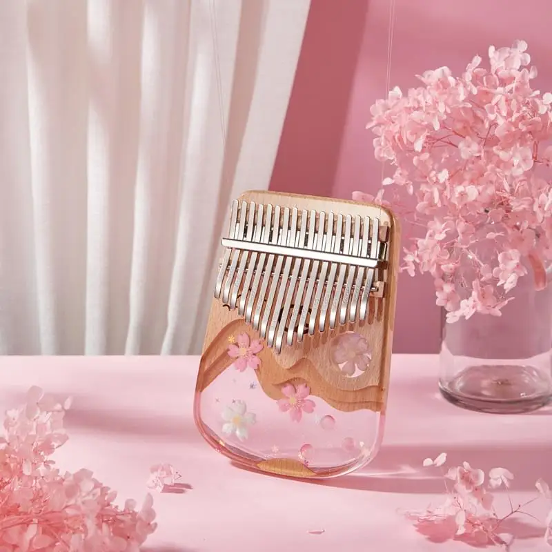 cega outdoor musical instrument resin kalimba thumb piano 17 keys