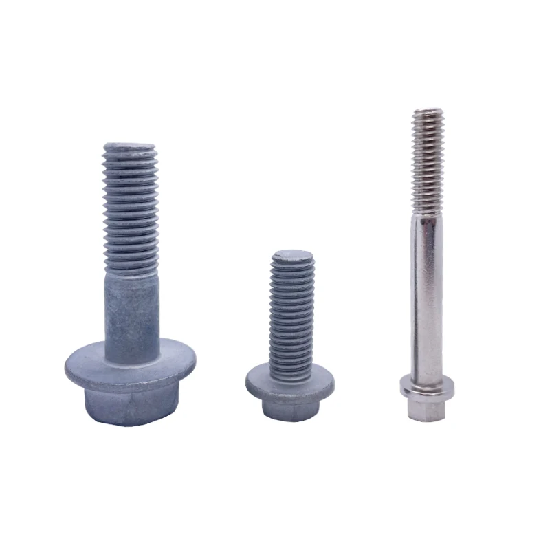 Hardware M8x20 Head M8 x 1.25 Screws Recessed Bolt 304 316 Stainless Steel Half Thread Hex Flange Bolts For Motorcycle