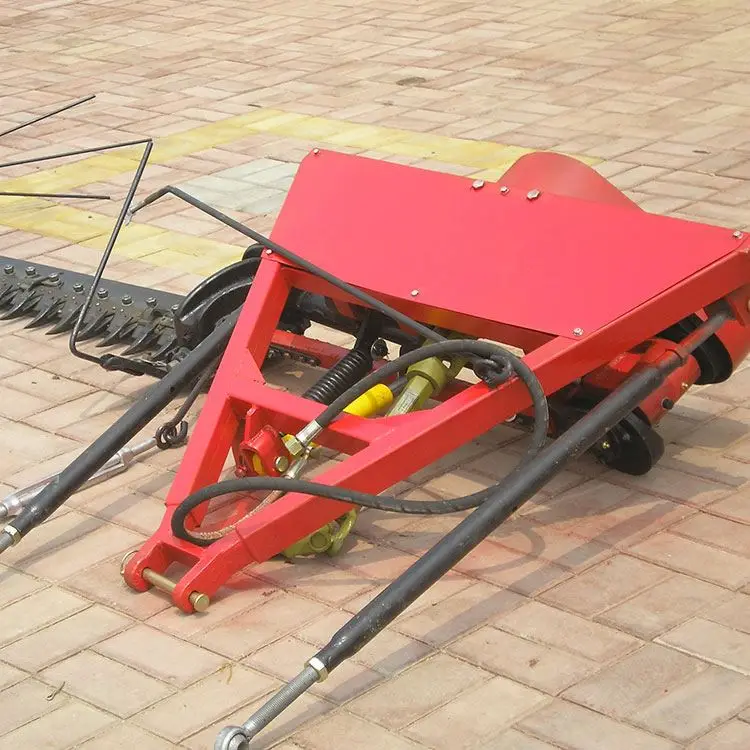Tractor Mounted 3 Point Hitch Sickle Bar Mower Lawn Mover 2 Wheel For Sale